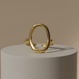 Reina Mía Joyería anillo ovalo