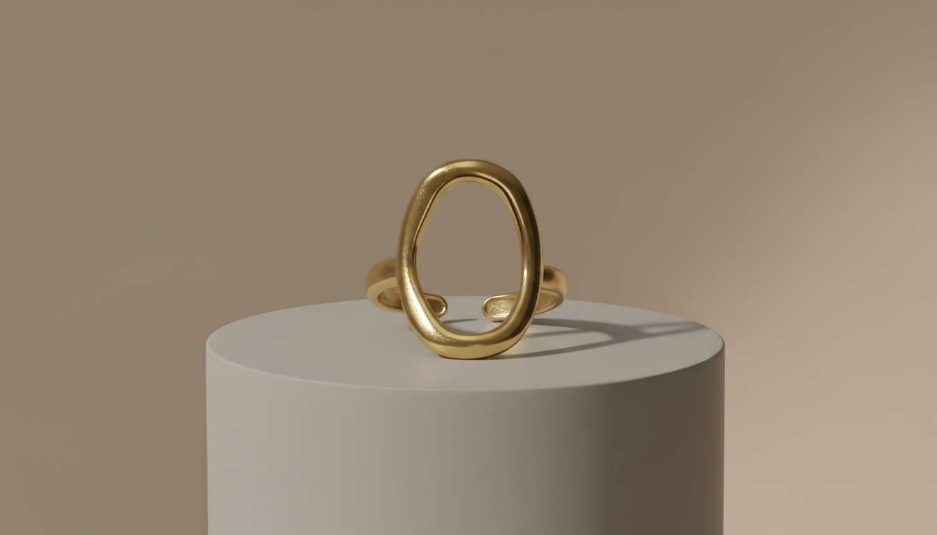 anillo ovalo anillo ovalo